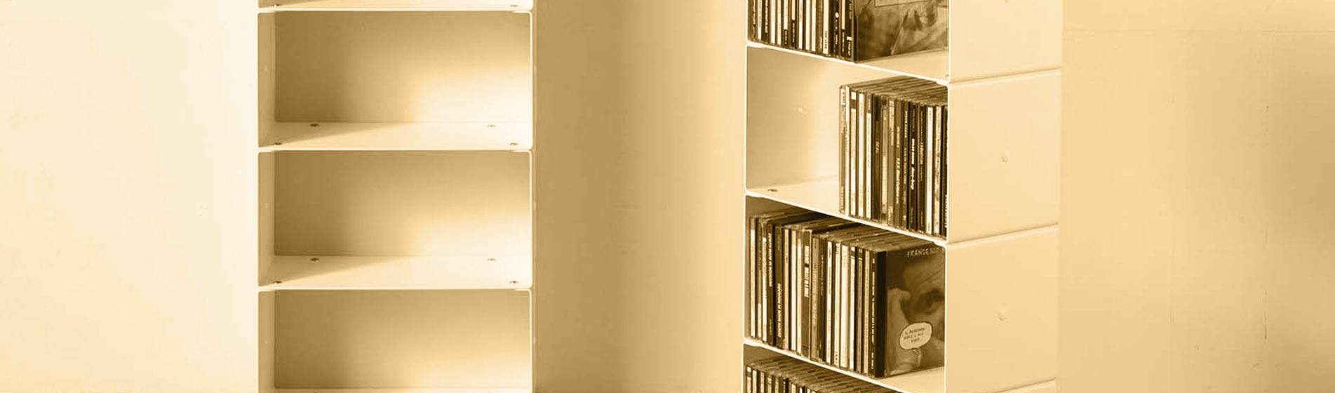 Mobile libreria per la sala da pranzo
