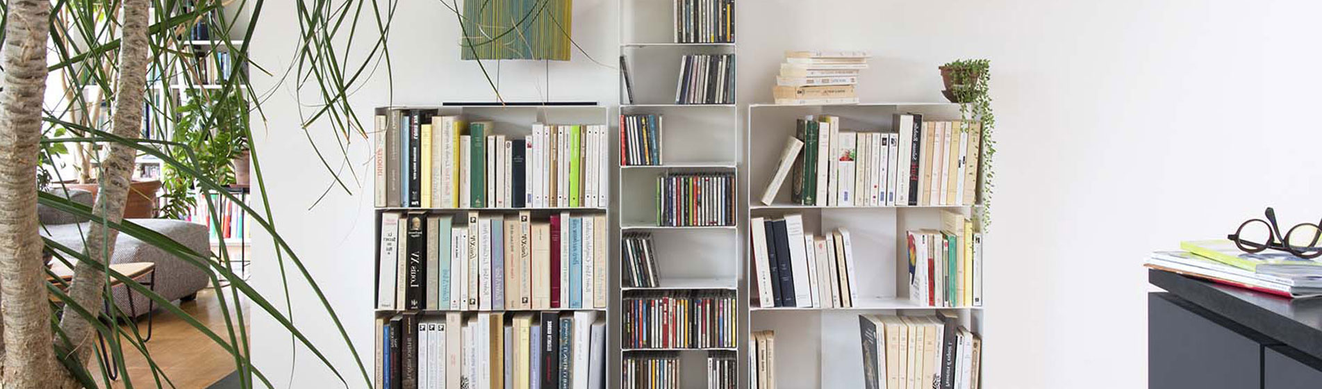 Libreria per la sala da pranzo