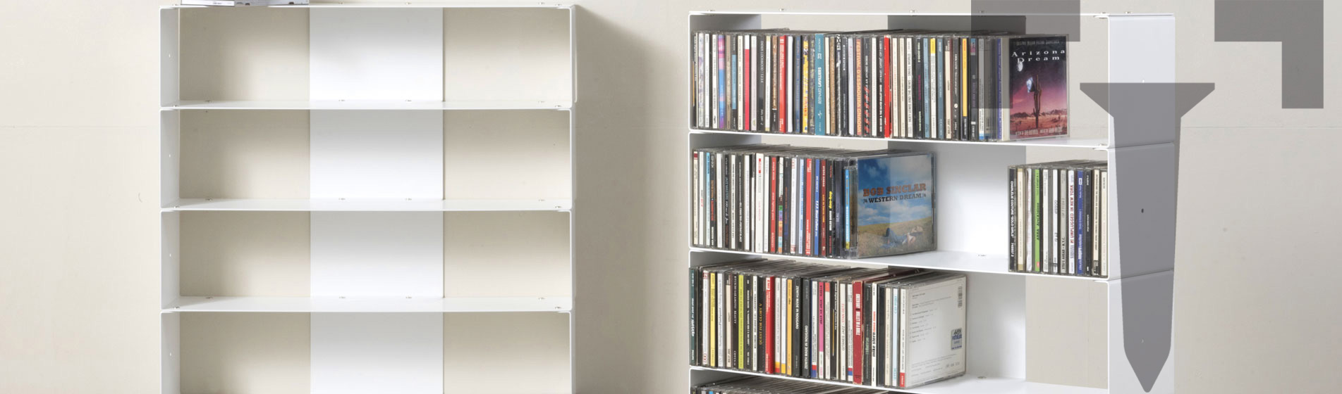 mobiletto libreria invisibile Milano