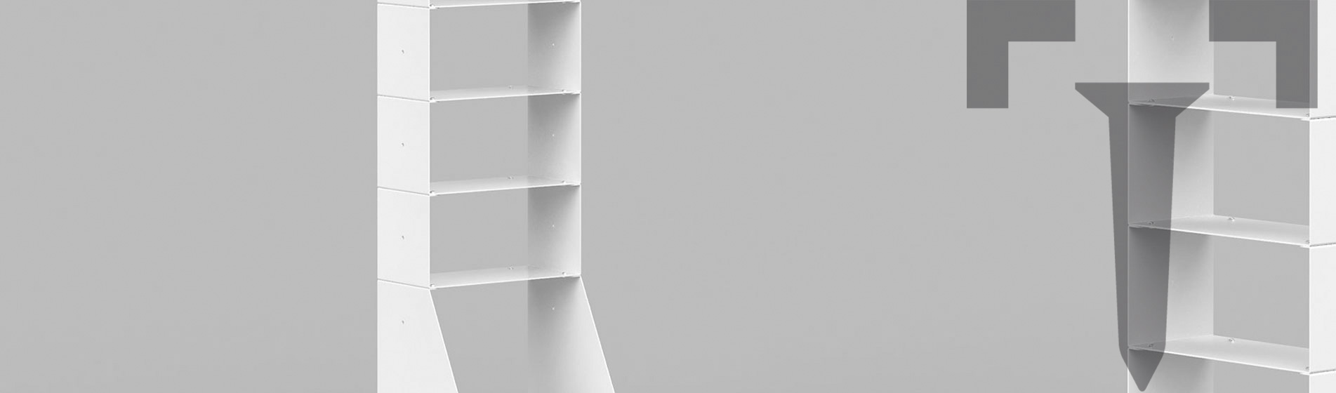 Mobile libreria elegante