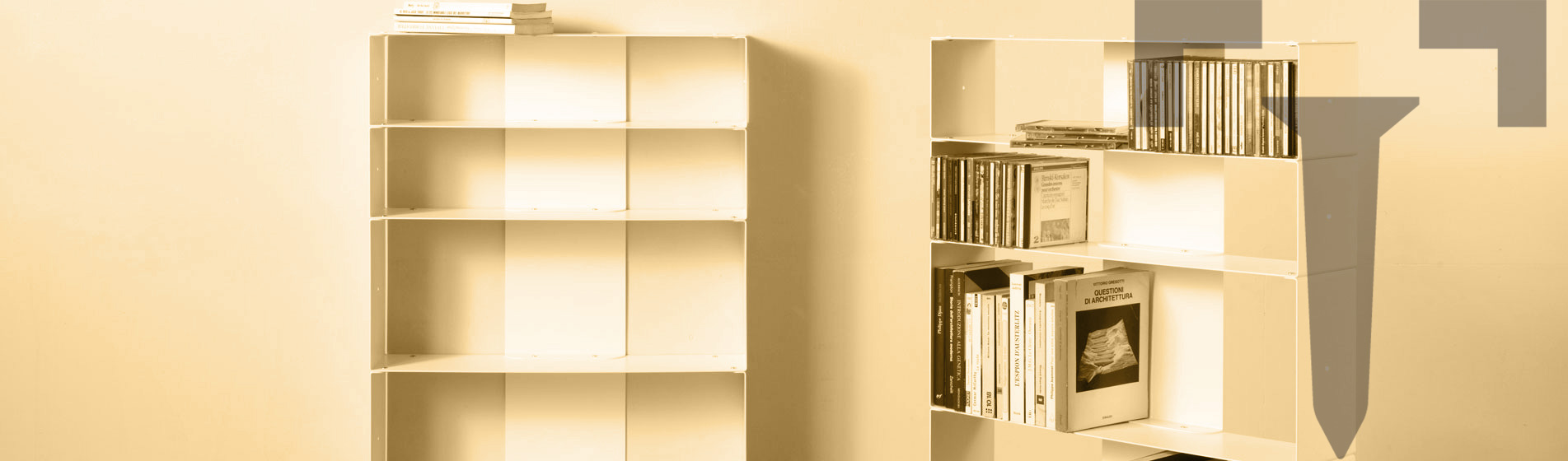 mobiletto libreria design Roma