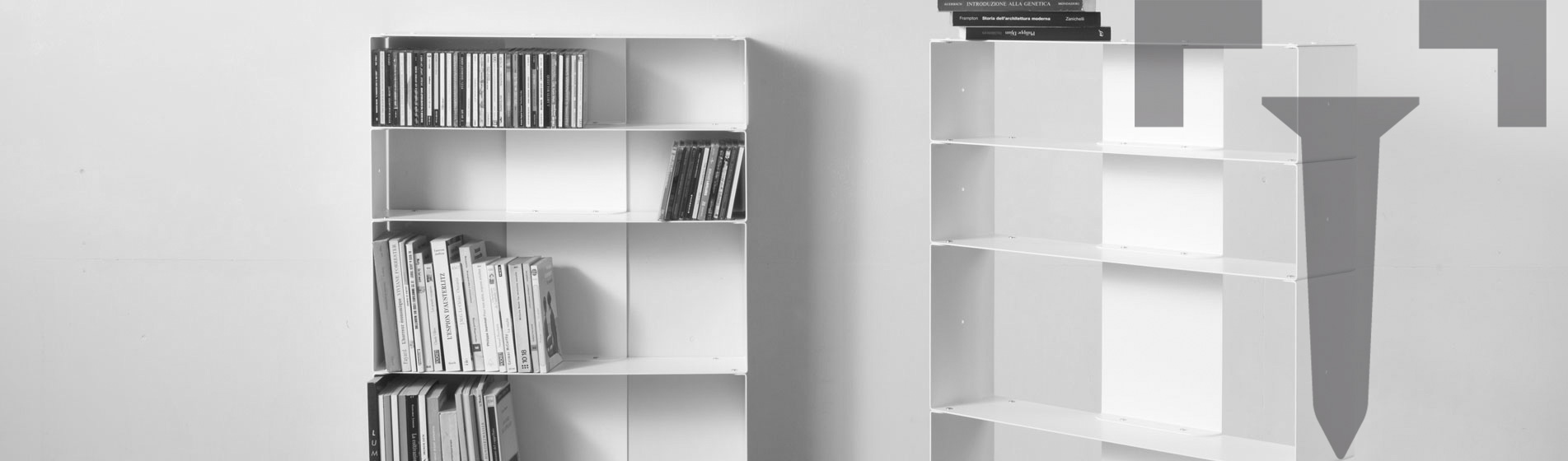 Libreria fissaggio facile