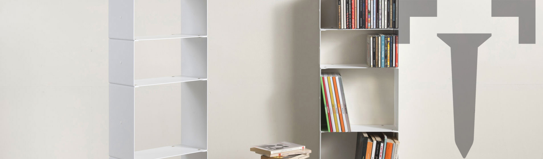 Mobiletto libreria originale