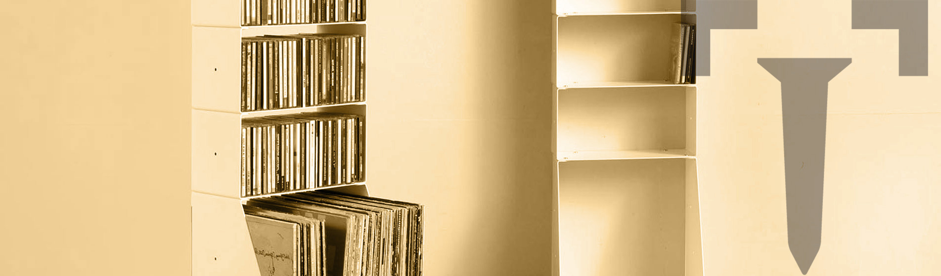 Mobile libreria modulabile
