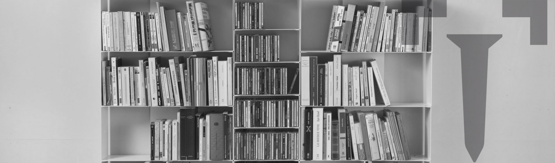 Mobile libreria rettangolare