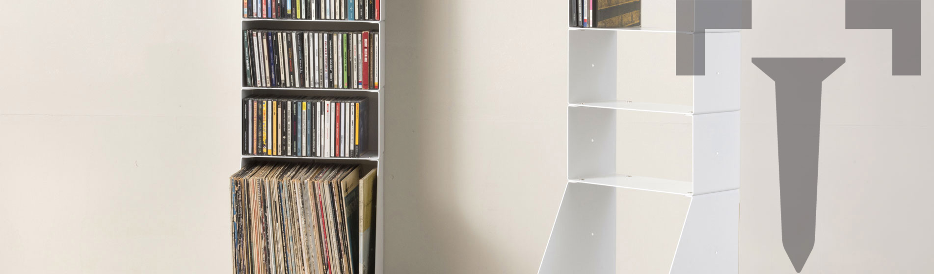 Piccola libreria da terra