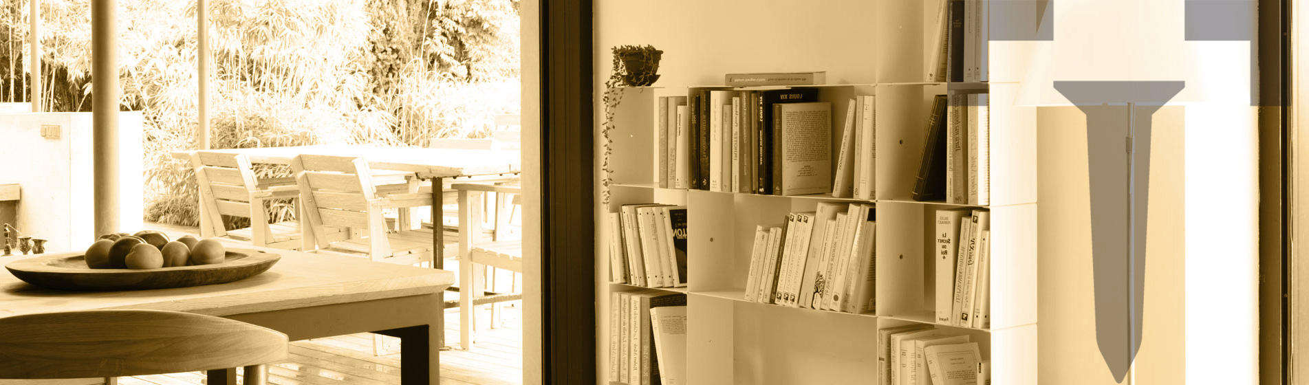 Mobiletto libreria invisibile