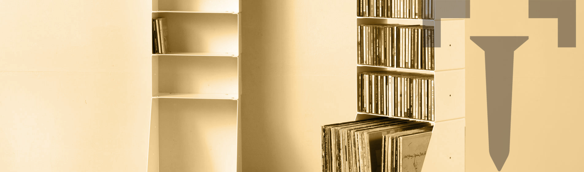 Mobiletto libreria originale