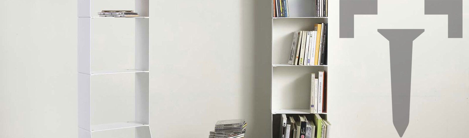 Mobile libreria invisibile