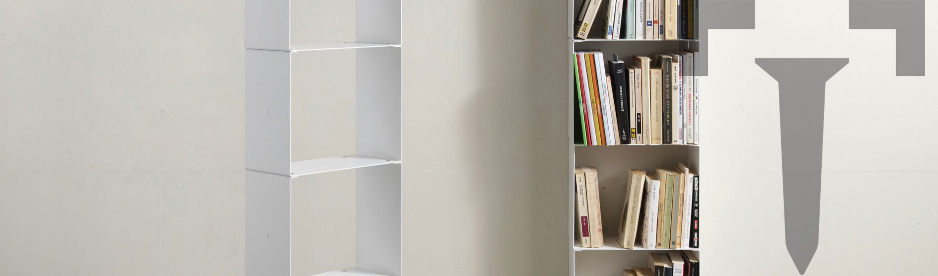 mobiletto libreria di gamma alta Milano