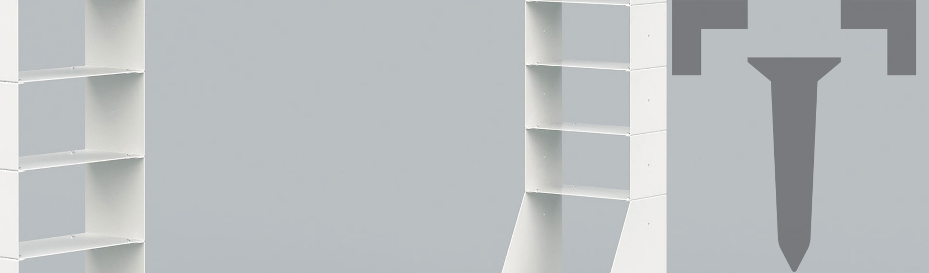 Piccola libreria per il soggiorno