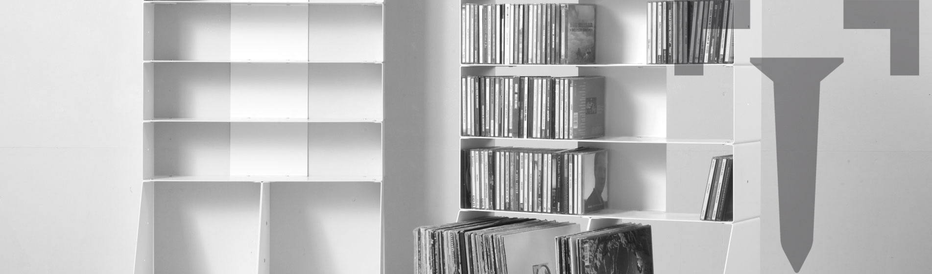 Libreria a pavimento