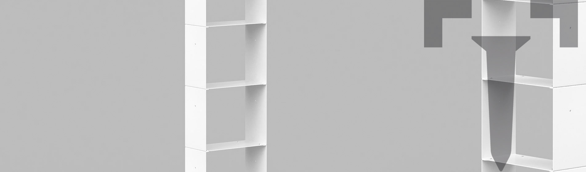 Prezzo libreria in metallo