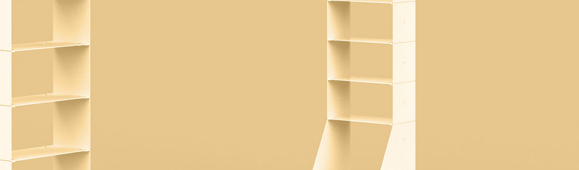 Piccola libreria rettangolare