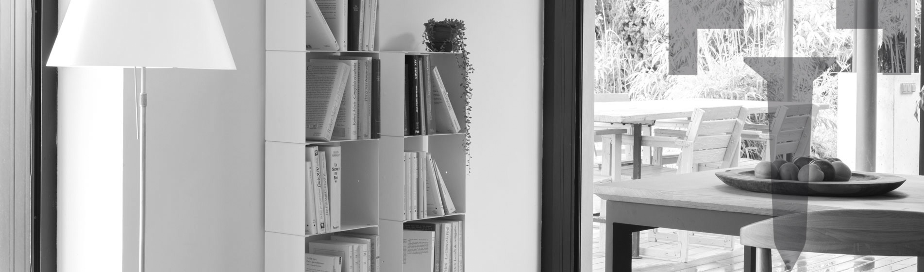 Mobiletto libreria per il soggiorno