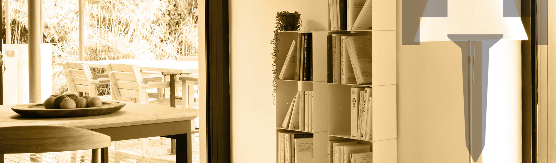 Mobiletto libreria in metallo