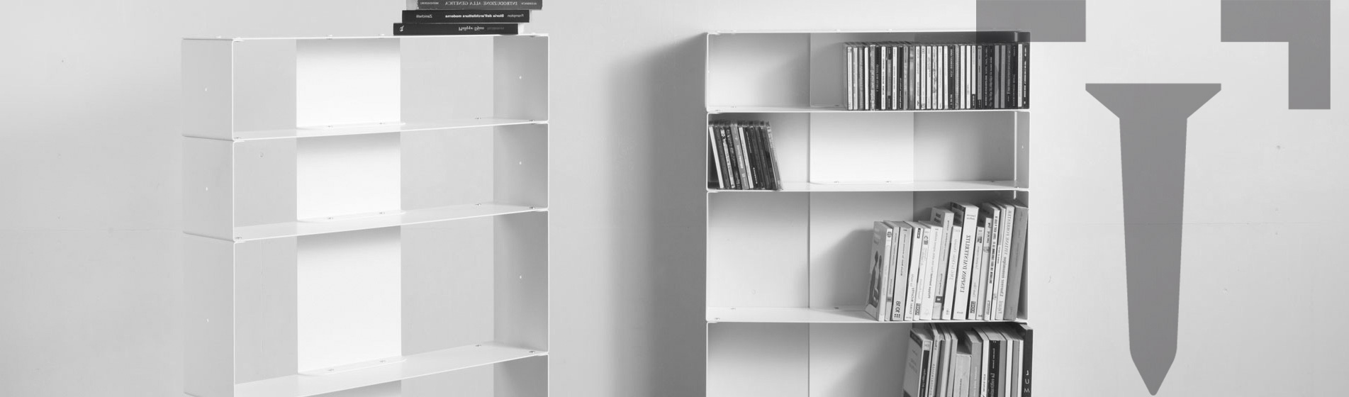 Mobiletto libreria da terra