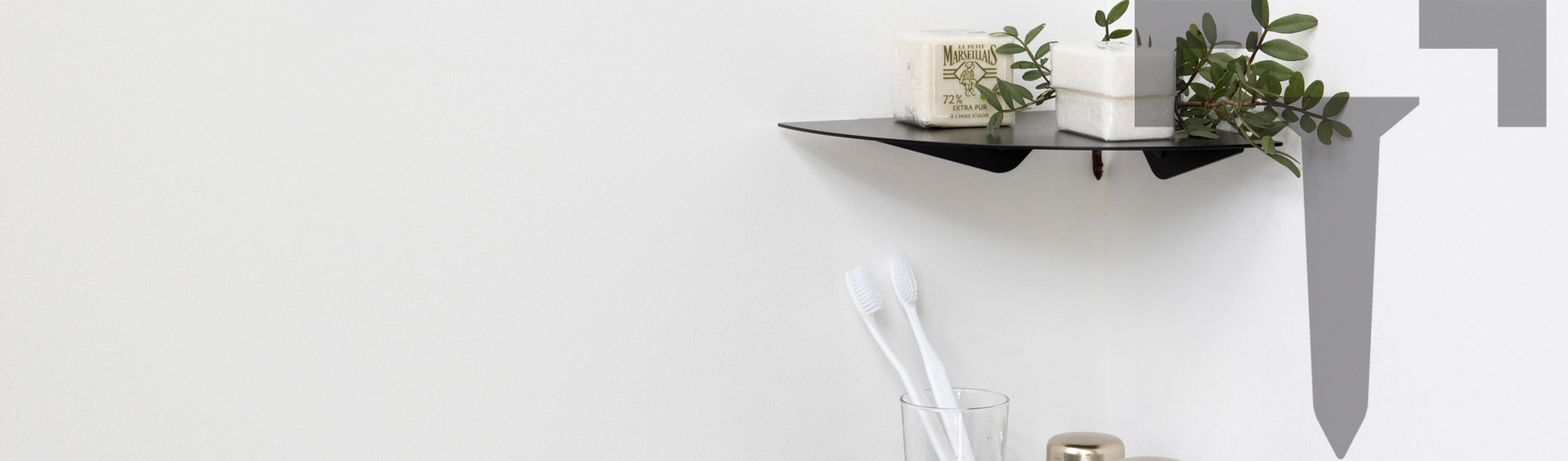 Mobili mensole angolari per la sala da pranzo