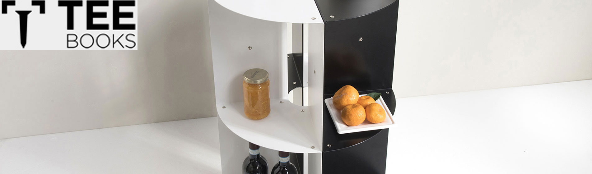 Espositore mensole per la sala da pranzo