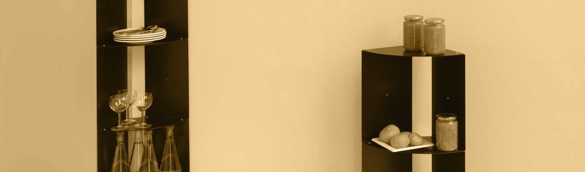 espositore mensole design Roma
