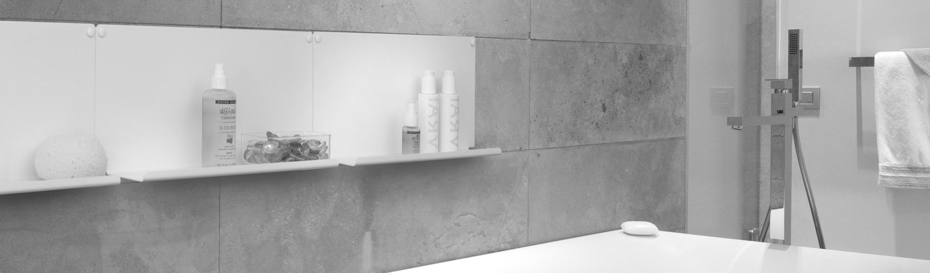 piccola mensole bagno originali Roma