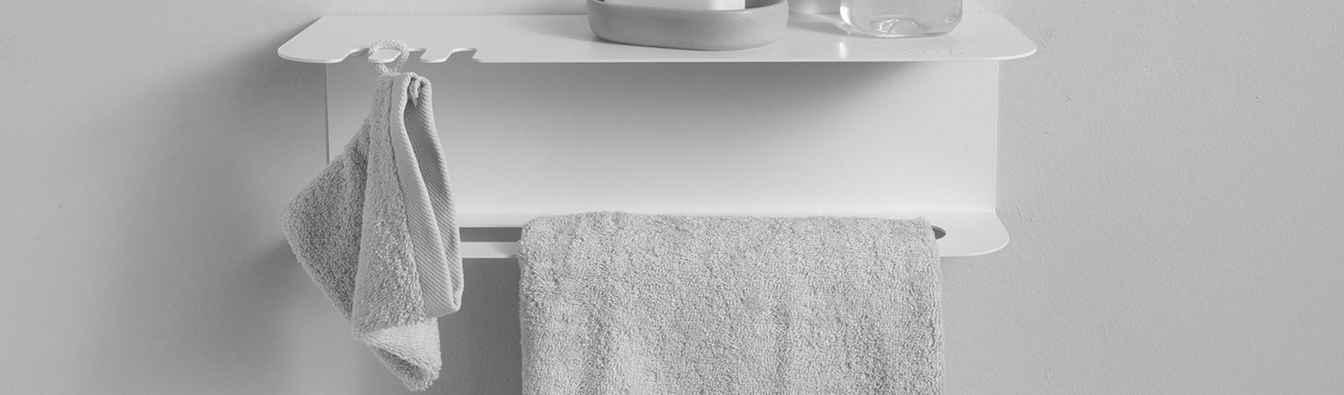 Piccola mensole bagno pesanti