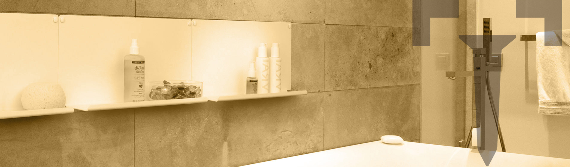 Mobili mensole bagno per il soggiorno