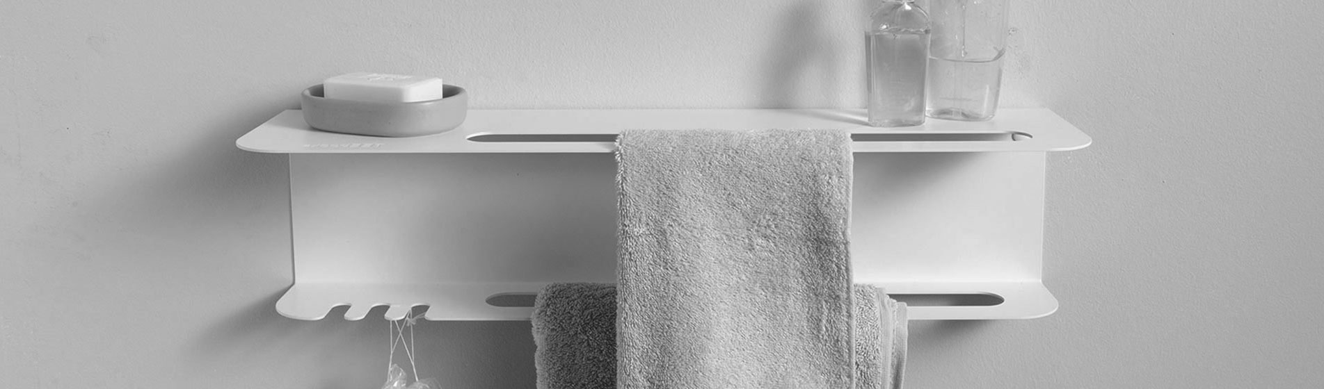 Mensole doccia in metallo