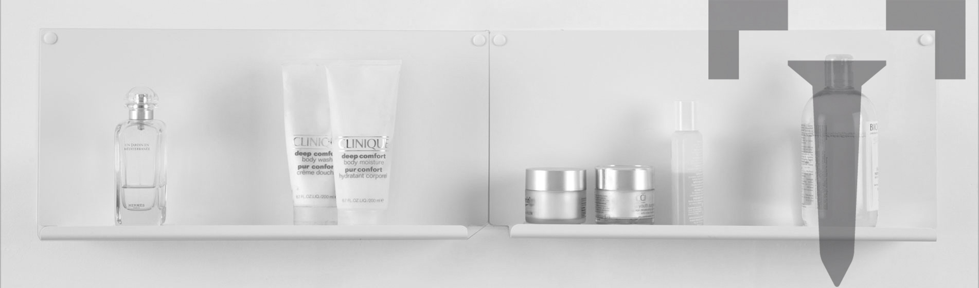 Piccola mensole bagno eleganti