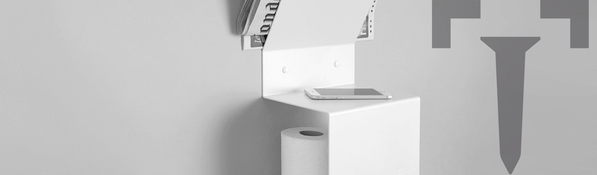 Mobiletti mensole bagno invisibili