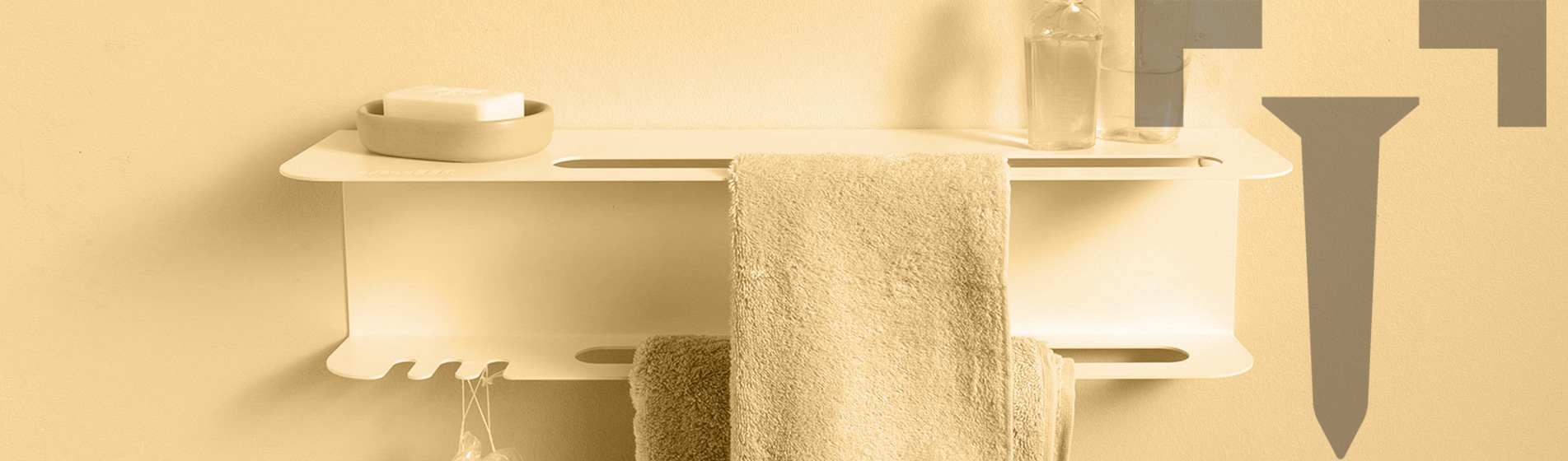 mobiletti mensole bagno per la sala da pranzo Milano