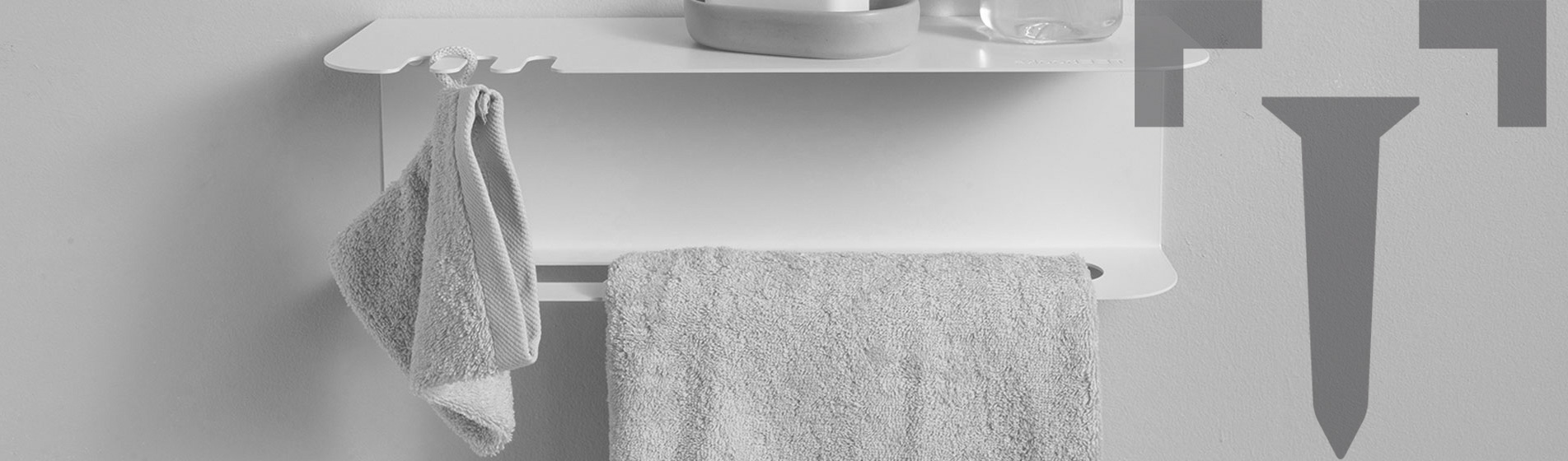 Mobiletti mensole bagno per il soggiorno