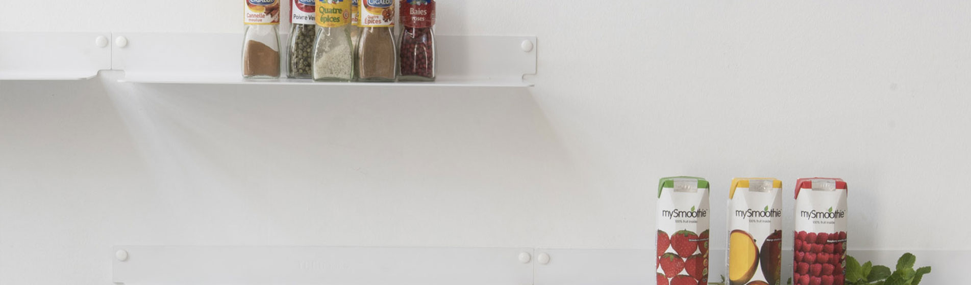 Piccola mensole cucina funzionali