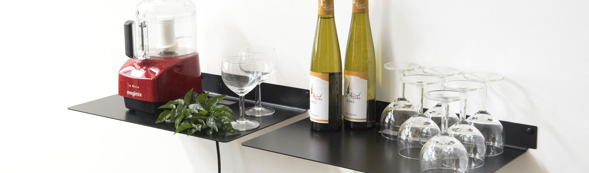 Mensole in cucina eleganti