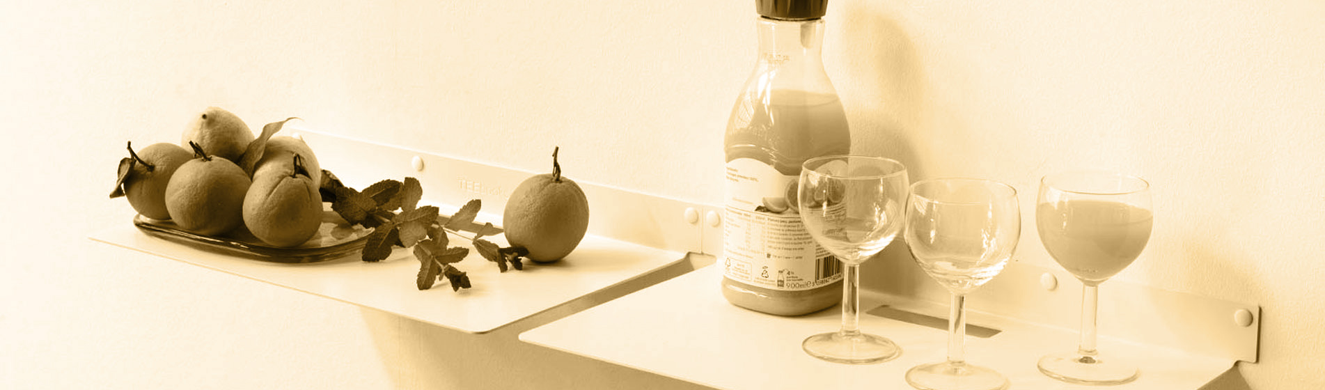 Mobili mensole cucina funzionali
