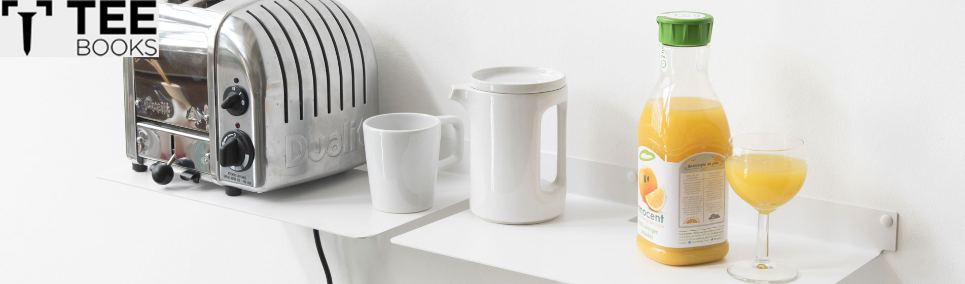 Piccola mensole cucina per la sala da pranzo