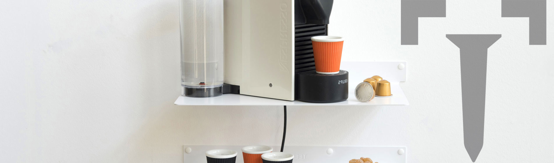 Mobili mensole cucina per la sala da pranzo
