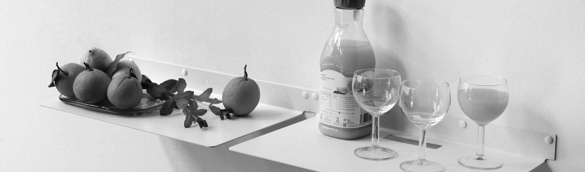 Mensole per cucina rettangolari