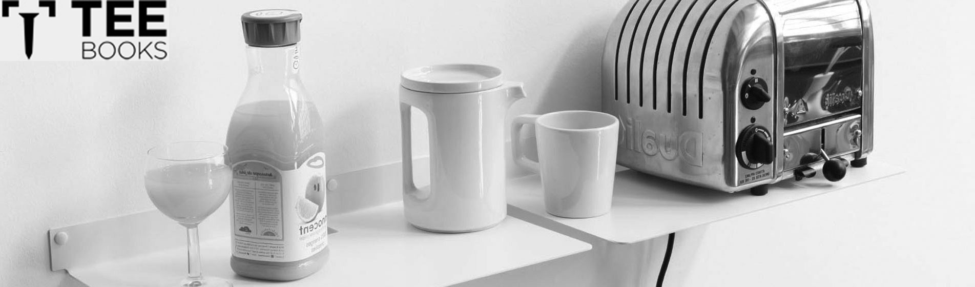 Piccola mensole cucina bianche