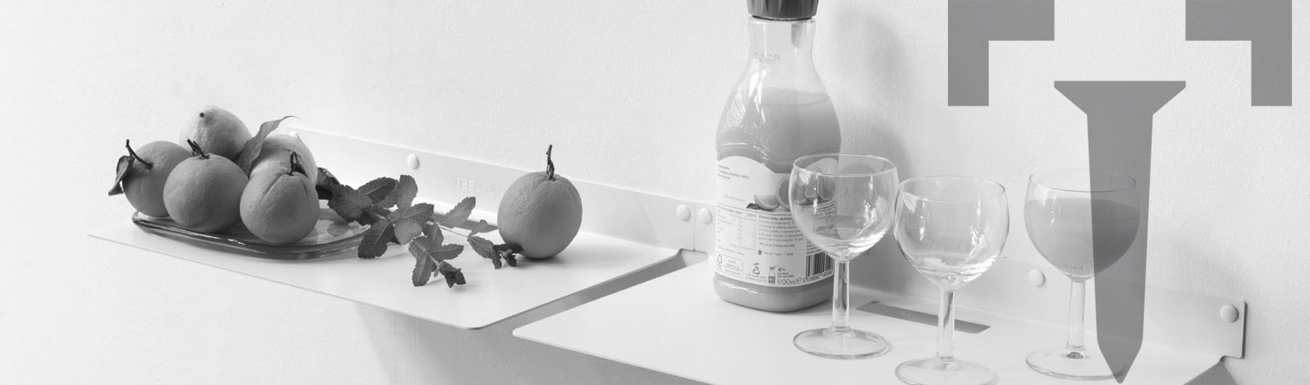 mensole per cucina fissaggio invisibile Roma
