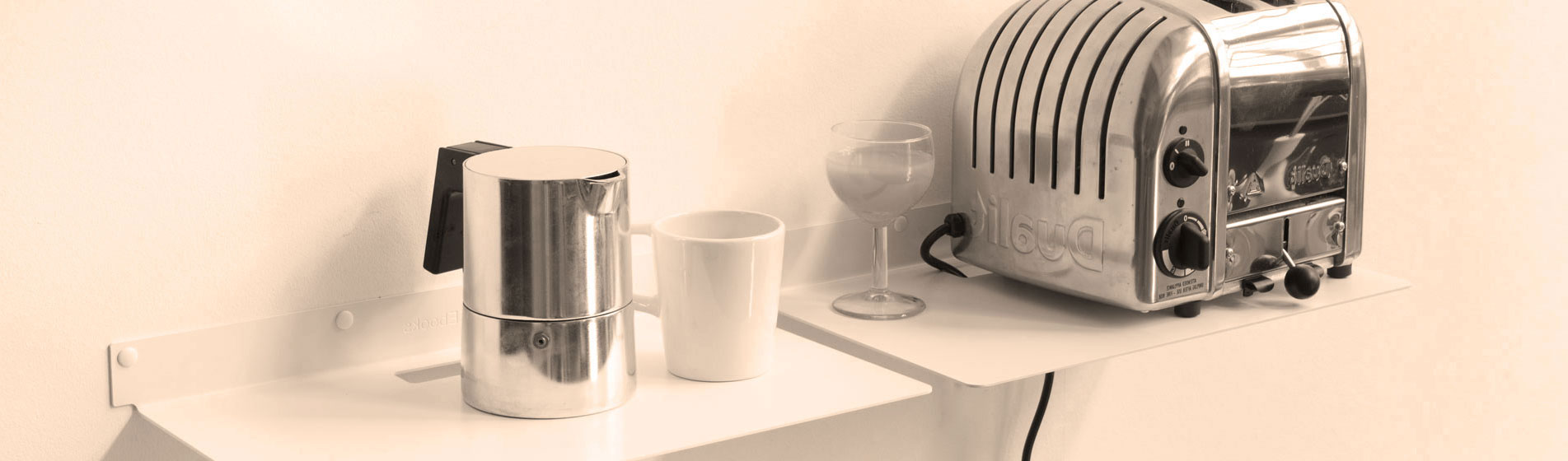 Mensole per cucina modulabili