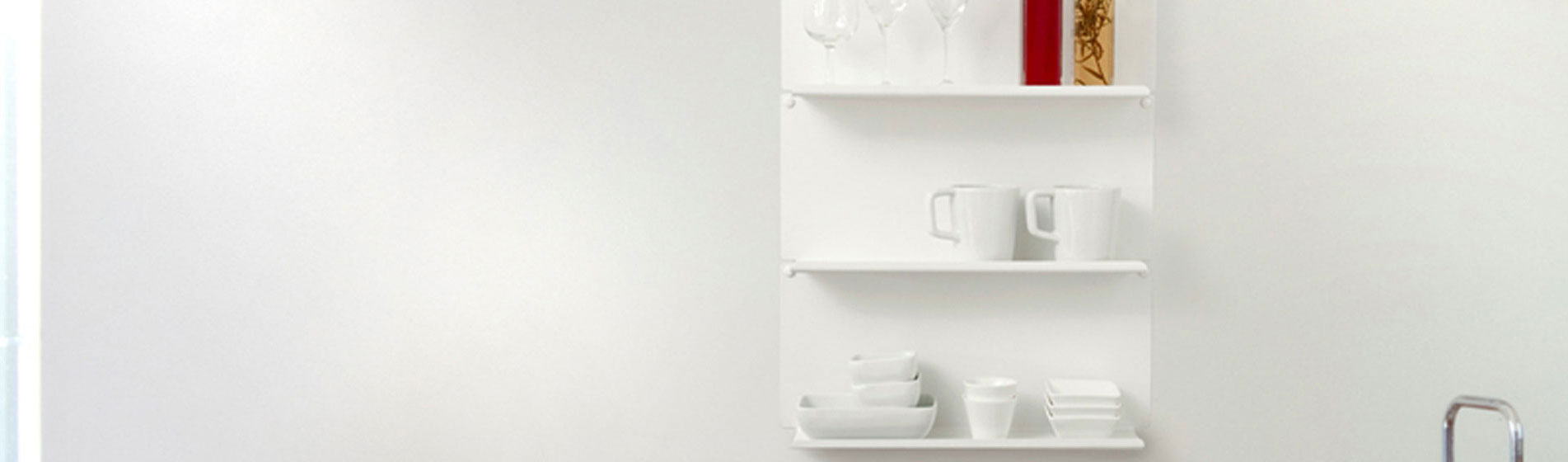 Piccola mensole cucina fissaggio invisibile
