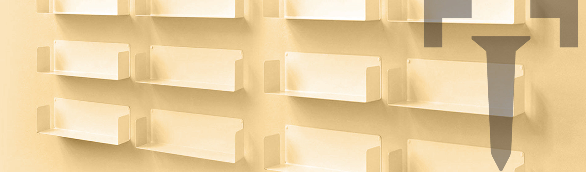 Mensole da parete modulabili