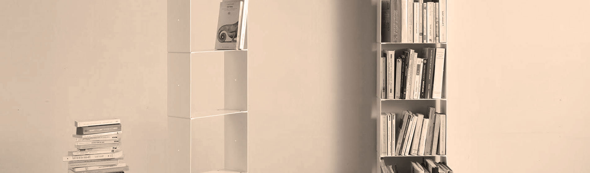 Mobili mensole libreria per la sala da pranzo