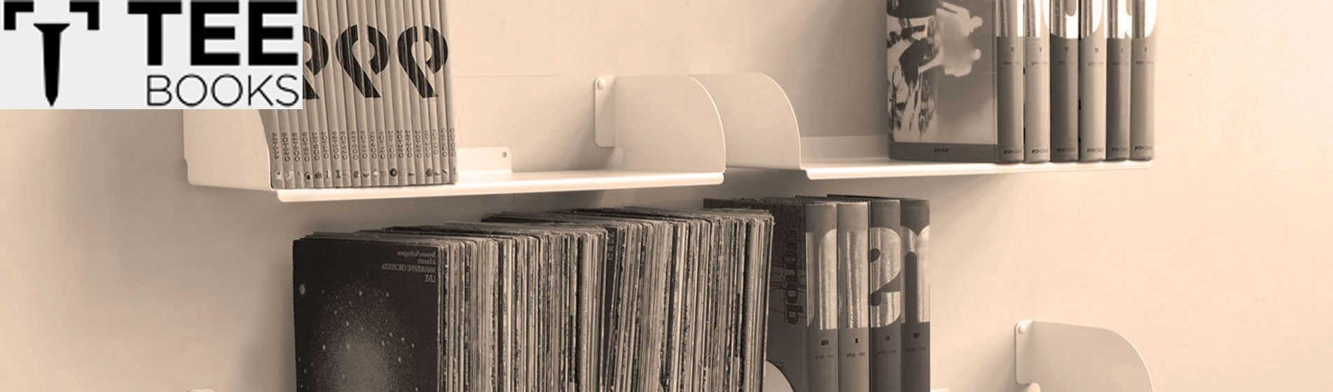 Mobili mensole libreria asimmetriche