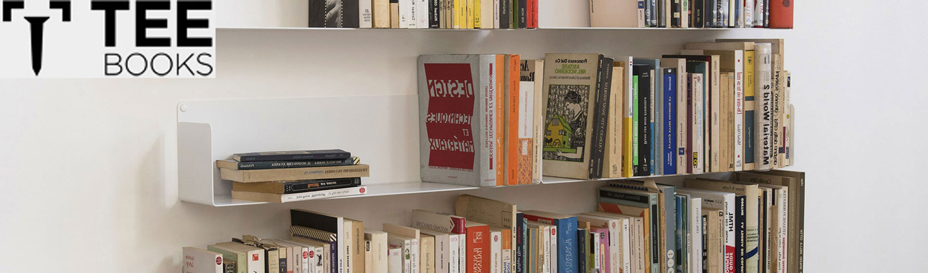 Mobili mensole libreria bianche