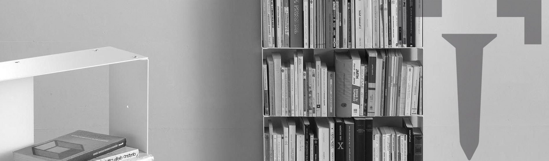 Mobili mensole libreria per la sala da pranzo