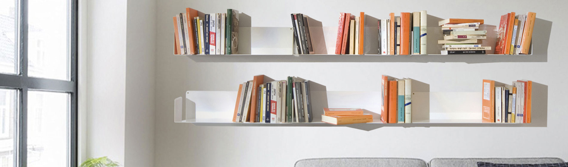 Mini mensole libreria