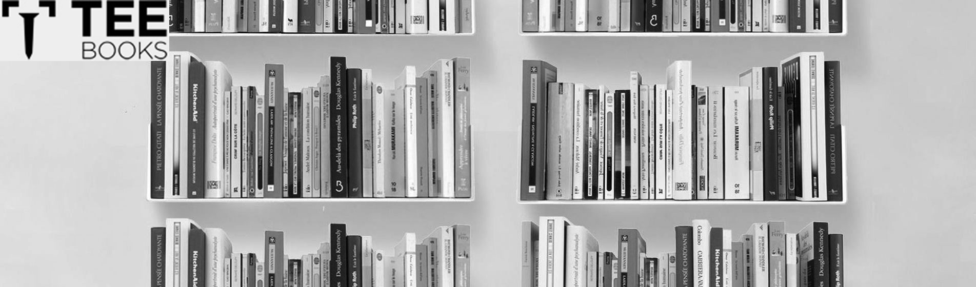Mobili mensole libreria bianche