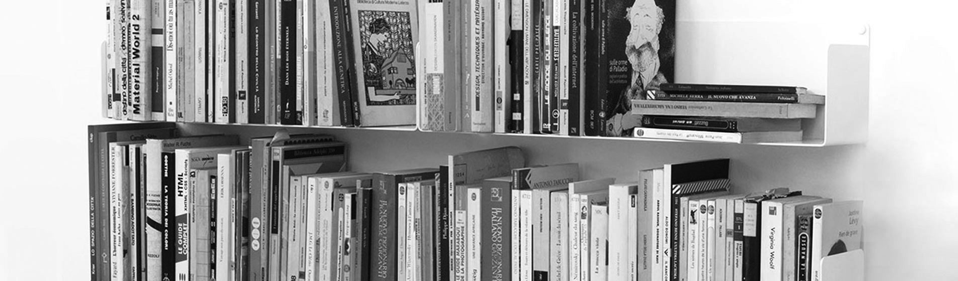 mini mensole libreria Roma